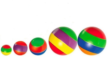 Купить Мячи резиновые (комплект из 5 мячей различного диаметра) в Конакове 