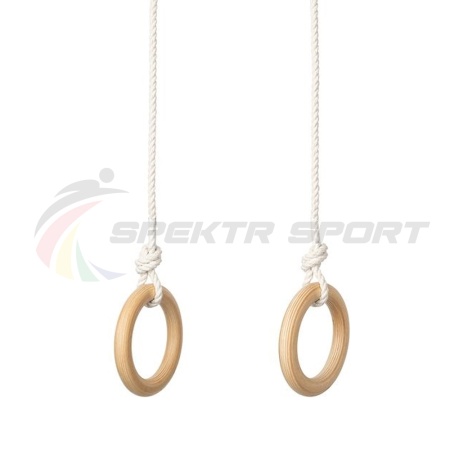 Купить Кольца гимнастические деревянные (фанера 18 мм, покрытие: эмаль, лак или пропитка) в Конакове 