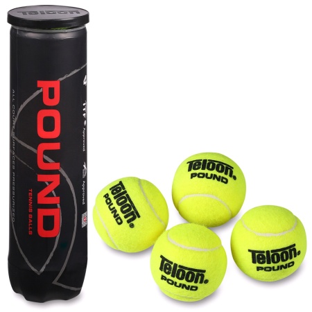 Купить Мяч для большого тенниса Teloon 828Т Р4  (4 шт) в Конакове 