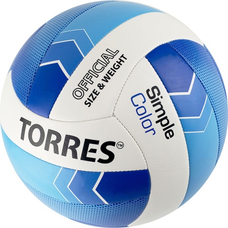 Купить Мяч волейбольный Torres Simple Color любительский р.5 в Конакове 